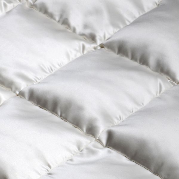 Luxury Silk Covered Eiderdown Duvet Comforters ANICHINI Luxury Eiderdown